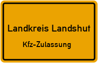 Zulassungstelle Landkreis Landshut